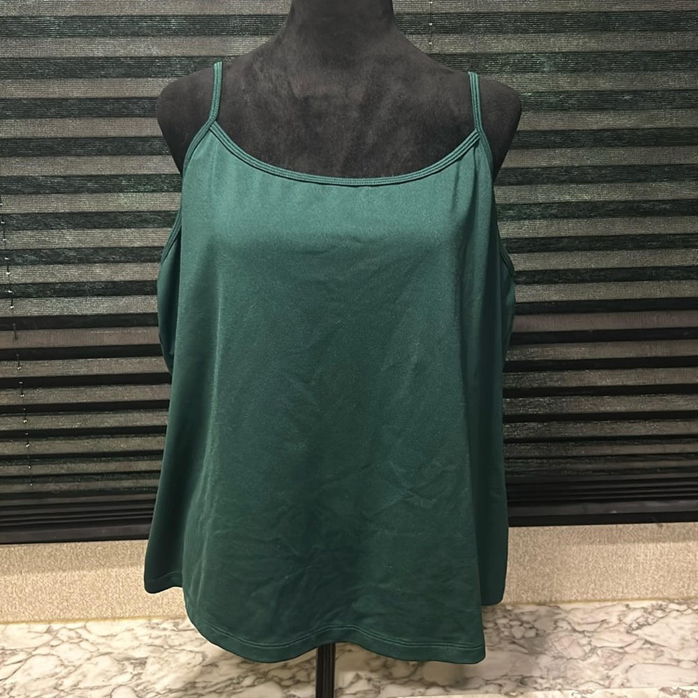 Lane Bryant Women’s Green Cami Tank Top Size 18/20